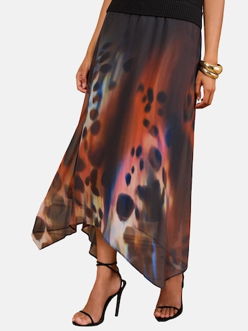 Robe love & roses en noir : devant