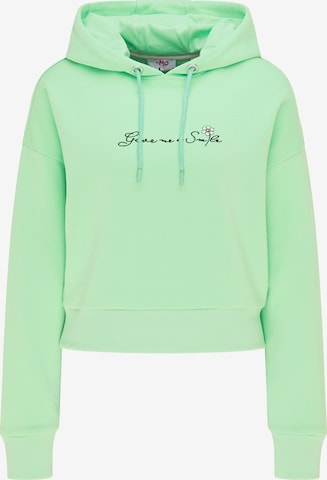 MYMO Sweatshirt in Grün: predná strana