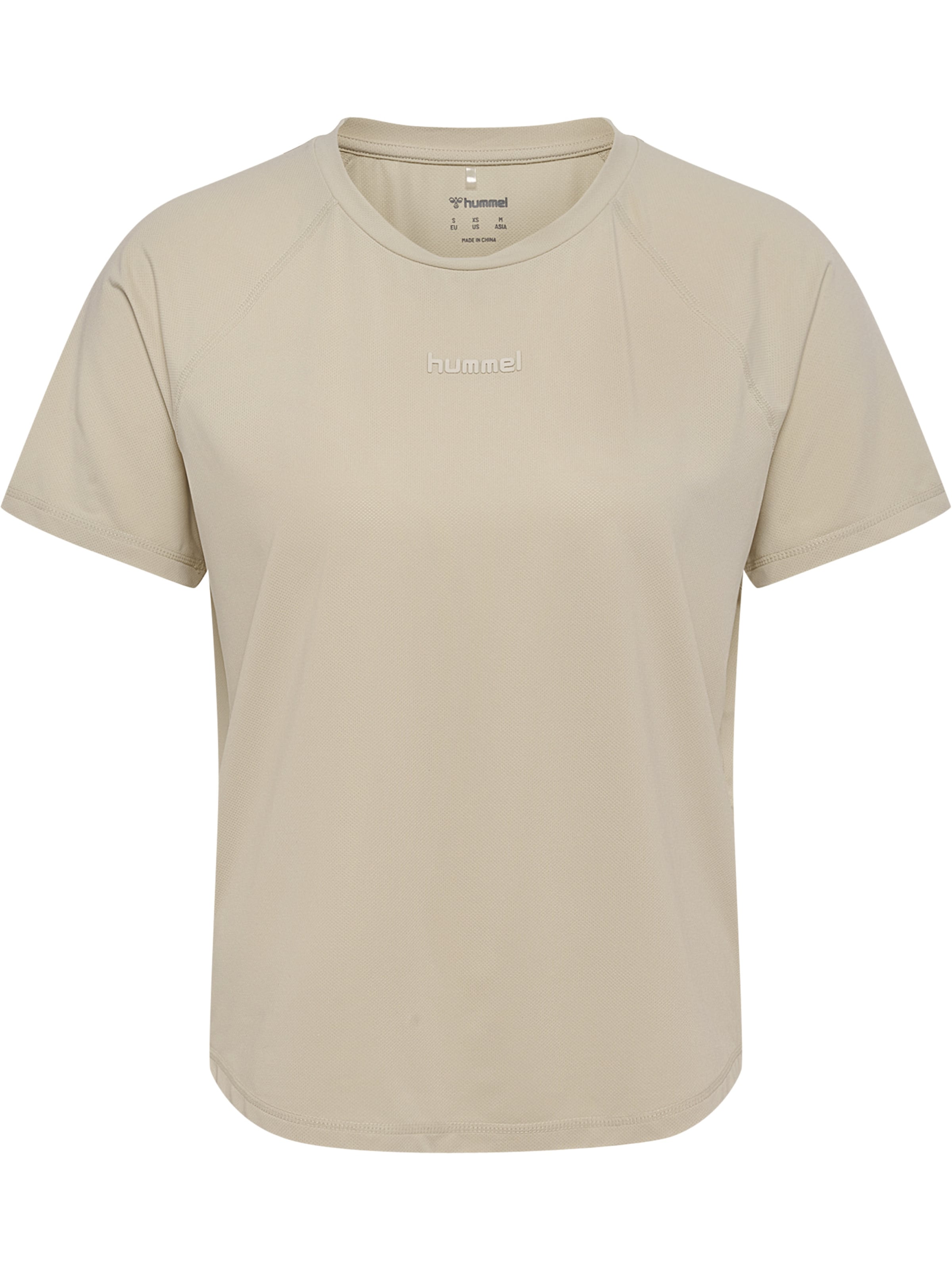 Hummel Functioneel shirt in Grijs: voorkant