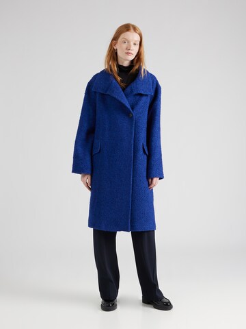 BOSS Between-Seasons Coat 'Coppede' in Blue: front