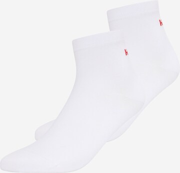 Chaussettes HUGO en blanc : devant