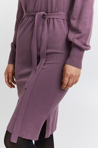 Robes en maille 'BLUME' Fransa en violet