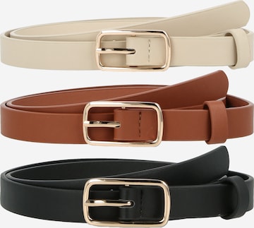 Ceinture ABOUT YOU en beige : devant