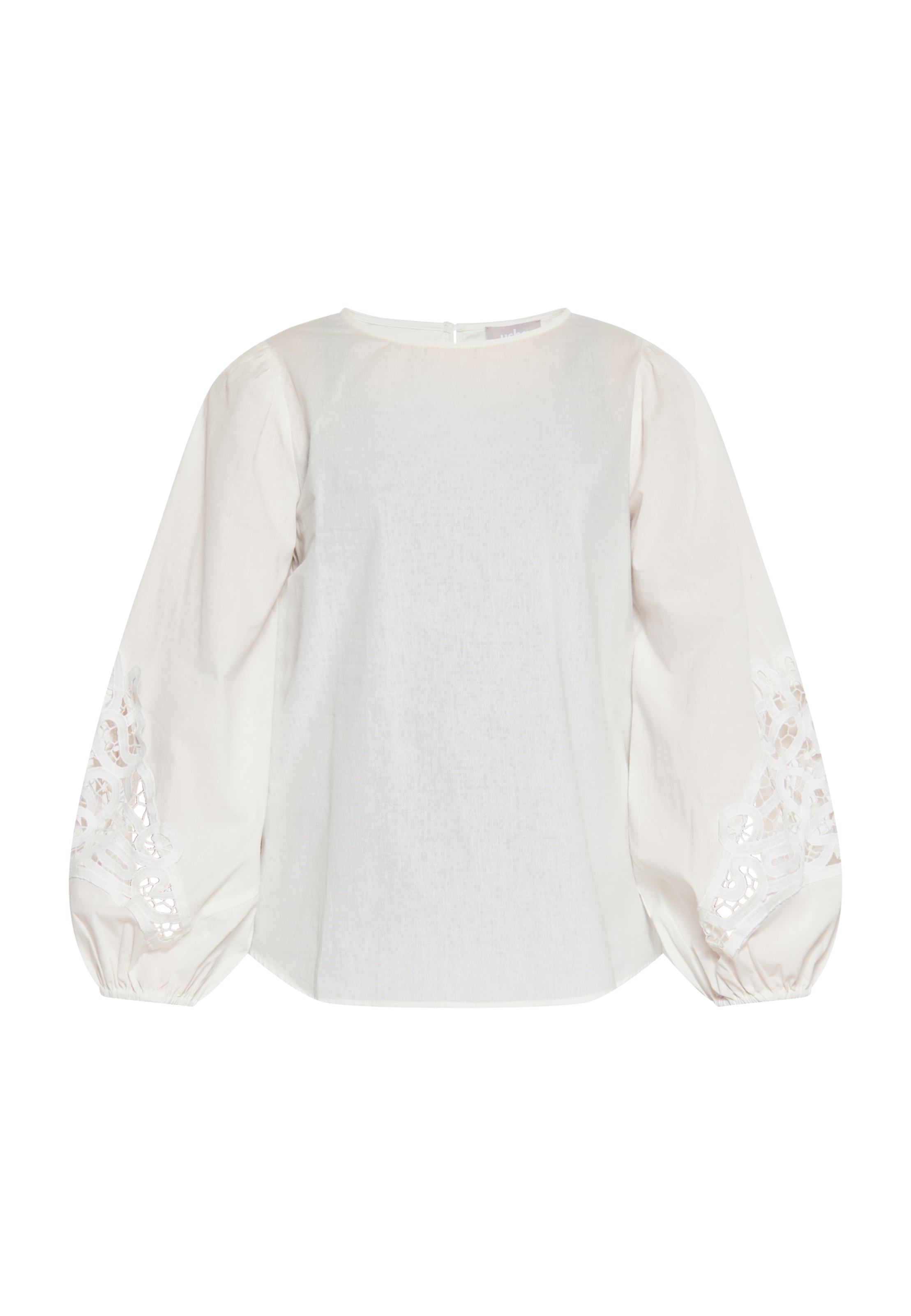 Usha Bluse i hvid: forside