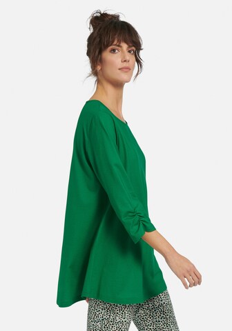 Green Cotton Shirt in Grün