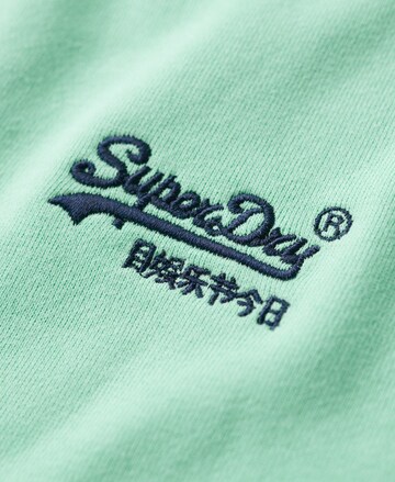 Sweat-shirt Superdry en vert