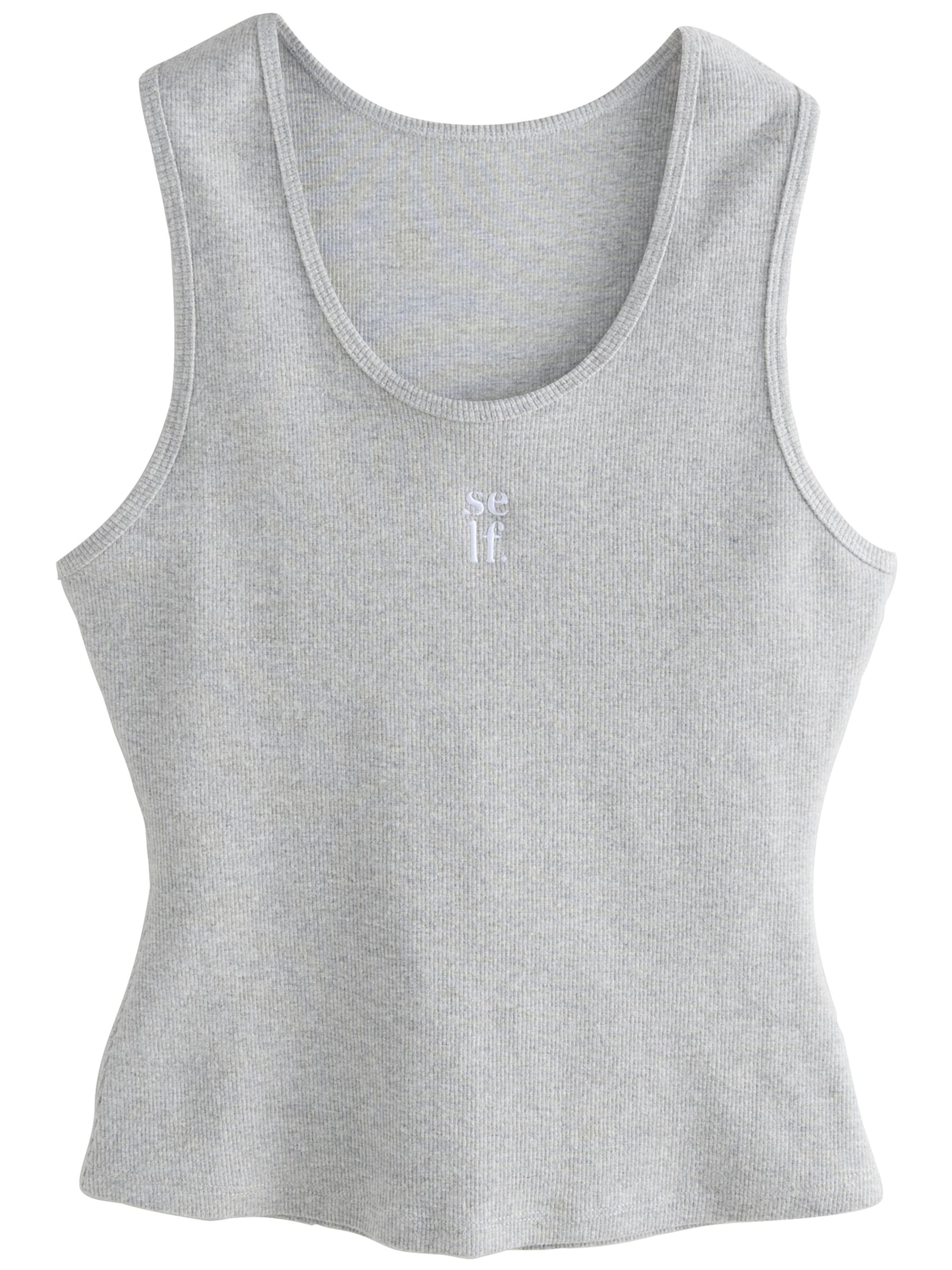 self. Top in Grau: Vorderseite