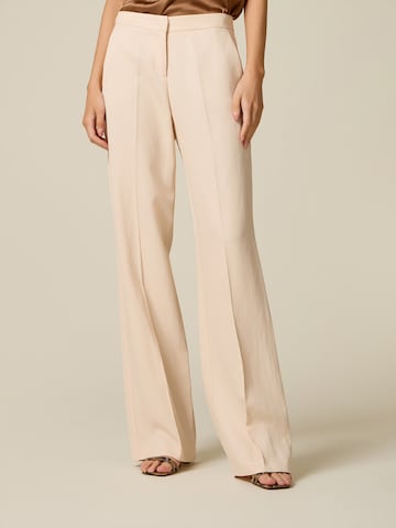 Wide leg Pantaloni di oltre in beige