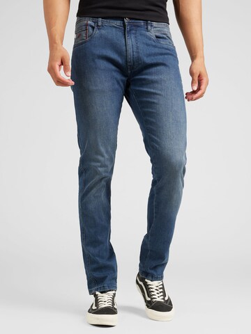 Regular Jean 'Dave' INDICODE JEANS en bleu : devant