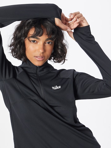 NIKE Sportshirt 'PACER' in Schwarz