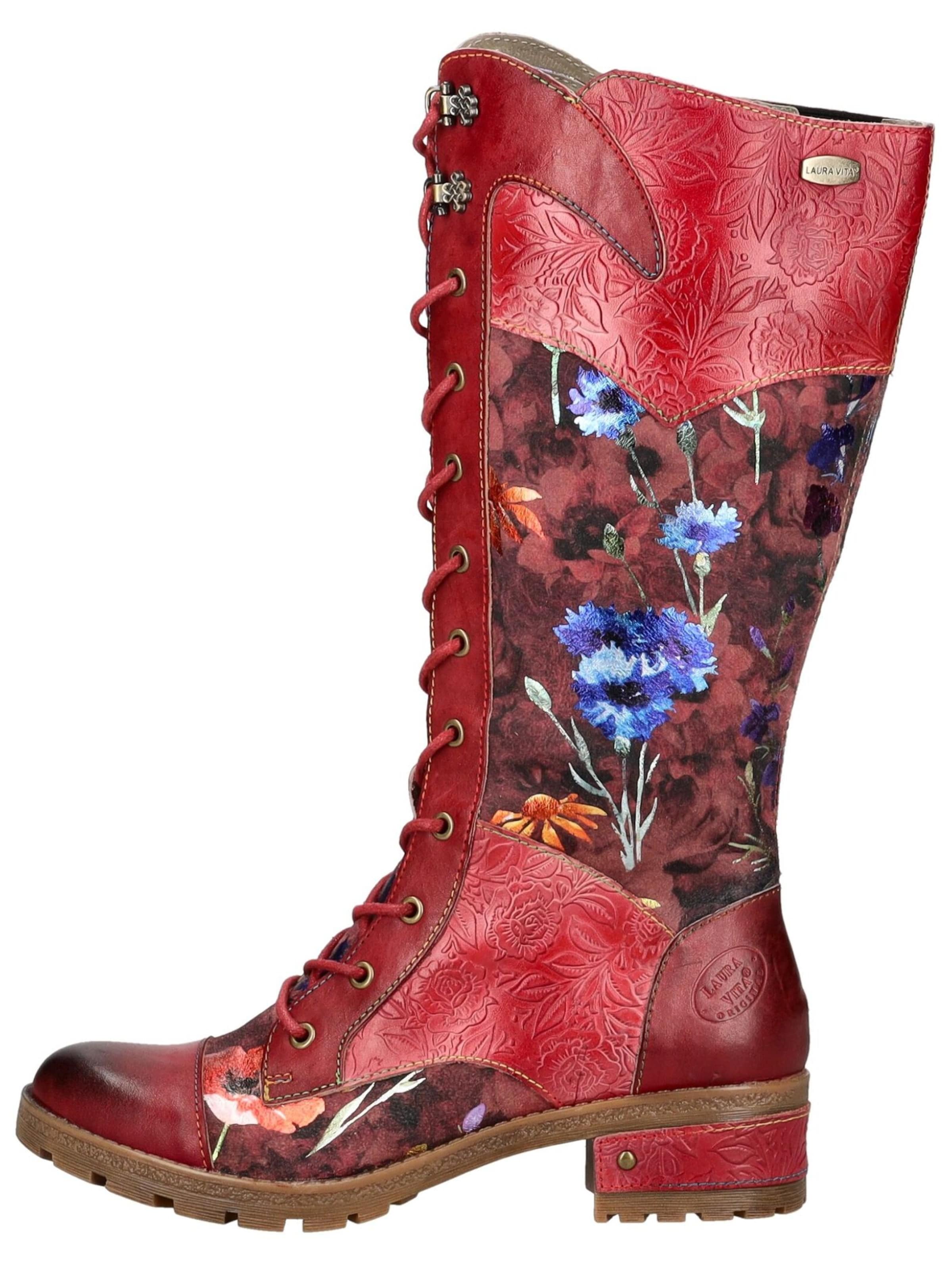 Laura Vita Veterlaarzen in Rood