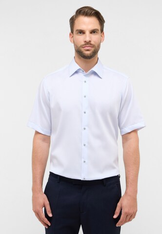 ETERNA Comfort fit Zakelijk overhemd in Blauw: voorkant