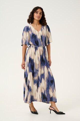Kaffe Jurk 'Karona' in Blauw