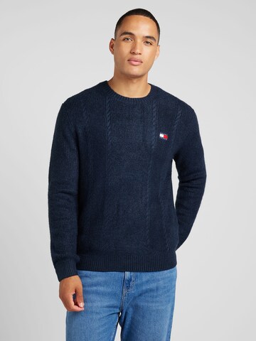 Tommy Jeans Pullover in Blau: Vorderseite