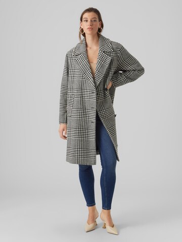 VERO MODA Prechodný kabát 'Hanna' - Čierna