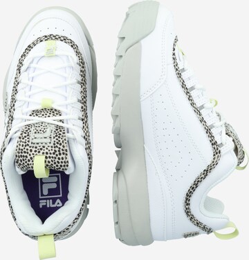 Baskets basses 'DISRUPTOR' FILA en blanc