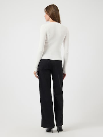 YAS Sweater 'YASZOEY' in White
