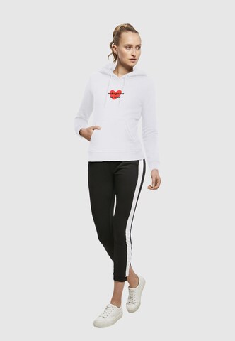Merchcode Sweatshirt 'Peace' in Weiß