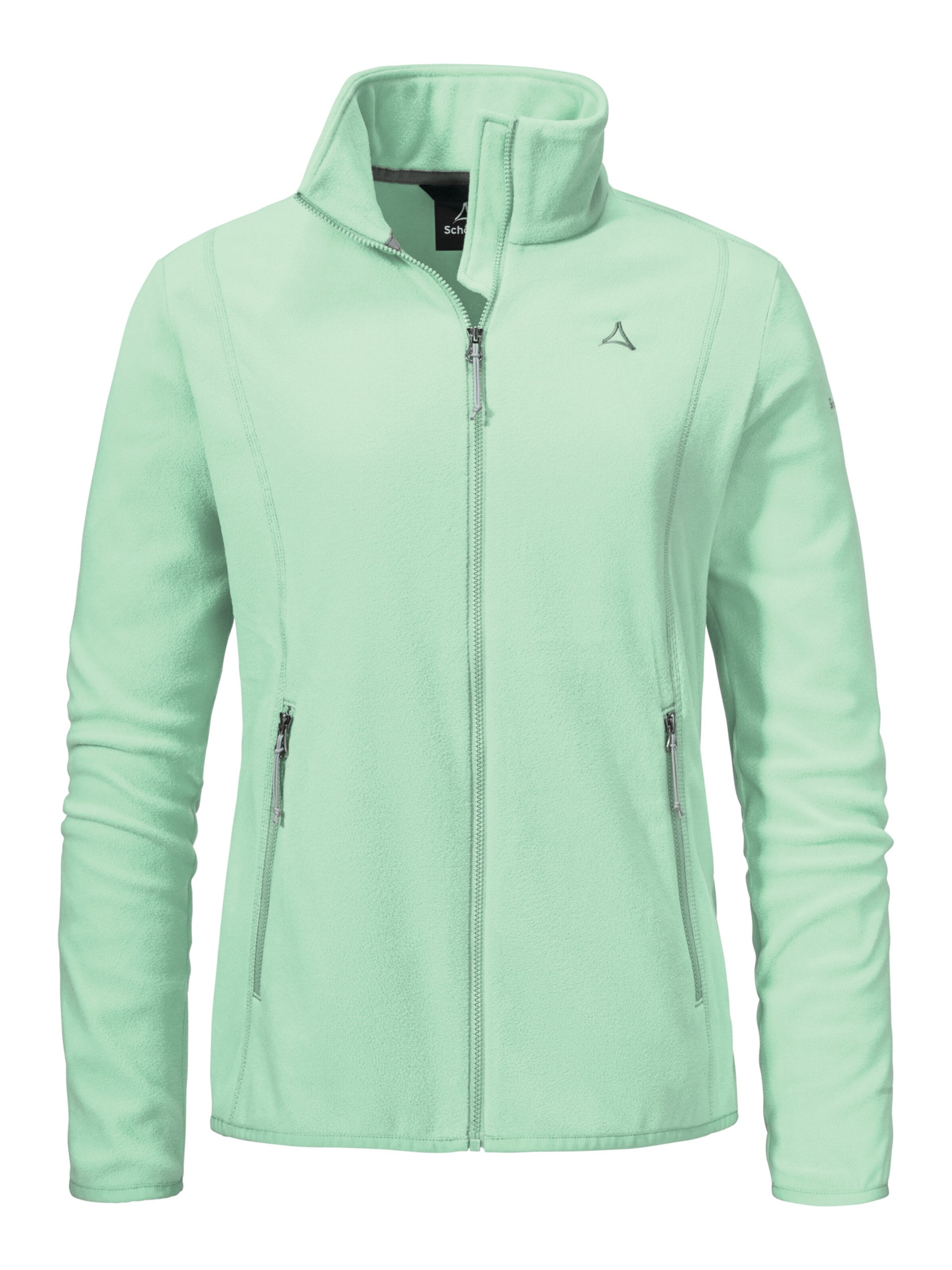 Veste en polaire fonctionnelle Schöffel en vert : devant