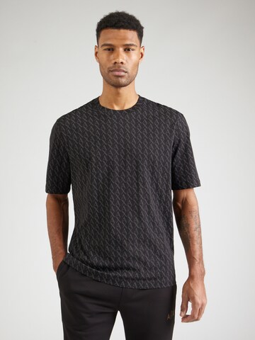 ARMANI EXCHANGE - Camisa em preto: frente