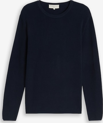 TOM TAILOR DENIM Pulover | modra barva: sprednja stran