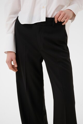 Wide Leg Pantalon à plis 'Yukta' InWear en noir