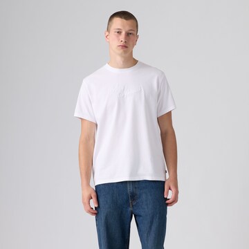 LEVI'S ® Bluser & t-shirts 'Relaxed Fit Short Sleeve Graphic T-Shirt' i hvid: forside
