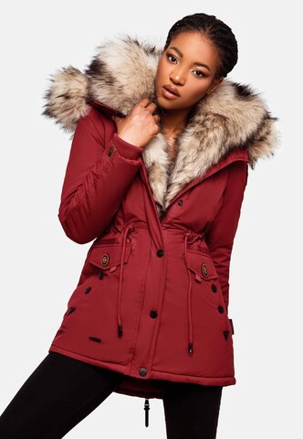 NAVAHOO Winterparka 'Sweety' in Rot: predná strana