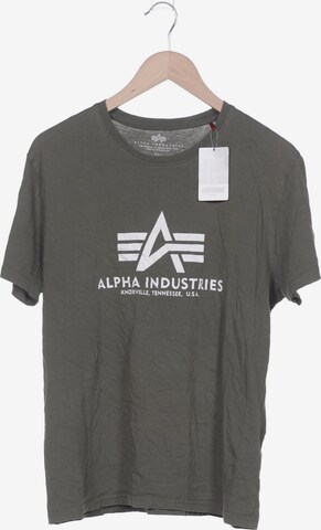 ALPHA INDUSTRIES Shirt in L in Green: front