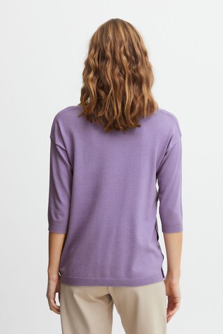 Fransa Sweater 'Lilli' in Purple