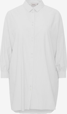 Fransa Curve Blouse 'Vibi' in White: front