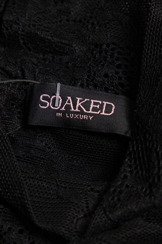 SOAKED IN LUXURY Bluse M in Schwarz