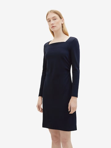 TOM TAILOR Kleid in Blau