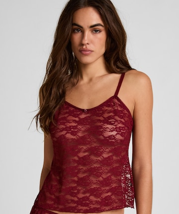 Hunkemöller Pajama shirt in Red: front