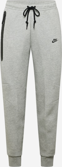 Nike Sportswear Kalhoty 'TECH FLEECE' - šedý melír / černá, Produkt