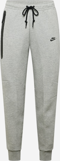 Nike Sportswear Pantalón 'TECH FLEECE' en gris moteado / negro, Vista del producto