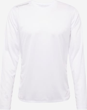 Maglia funzionale di Hummel in bianco: frontale