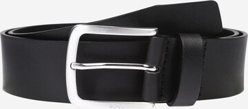 Ceinture 'Jor' BOSS en noir : devant