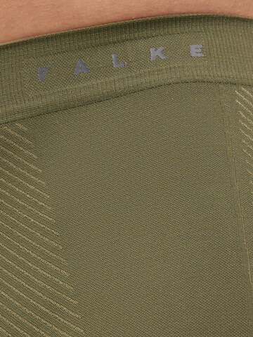 FALKE Skinny Workout Pants '3/4' in Green