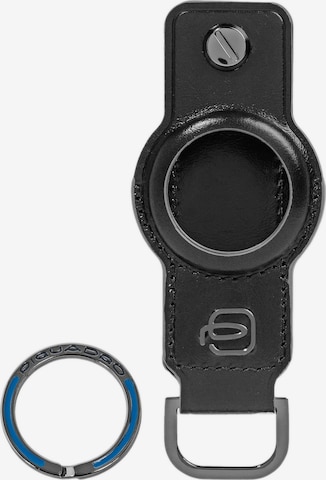 Piquadro Sleutelhanger in Zwart: voorkant