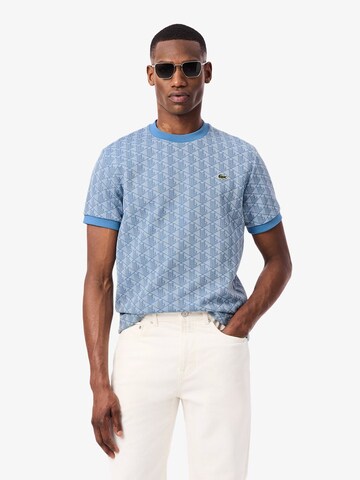 LACOSTE - Camisa em azul: frente