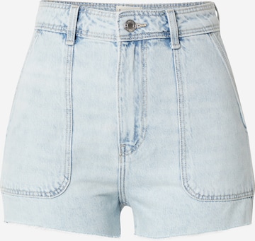 Coupe slim Jean Tally Weijl en bleu : devant