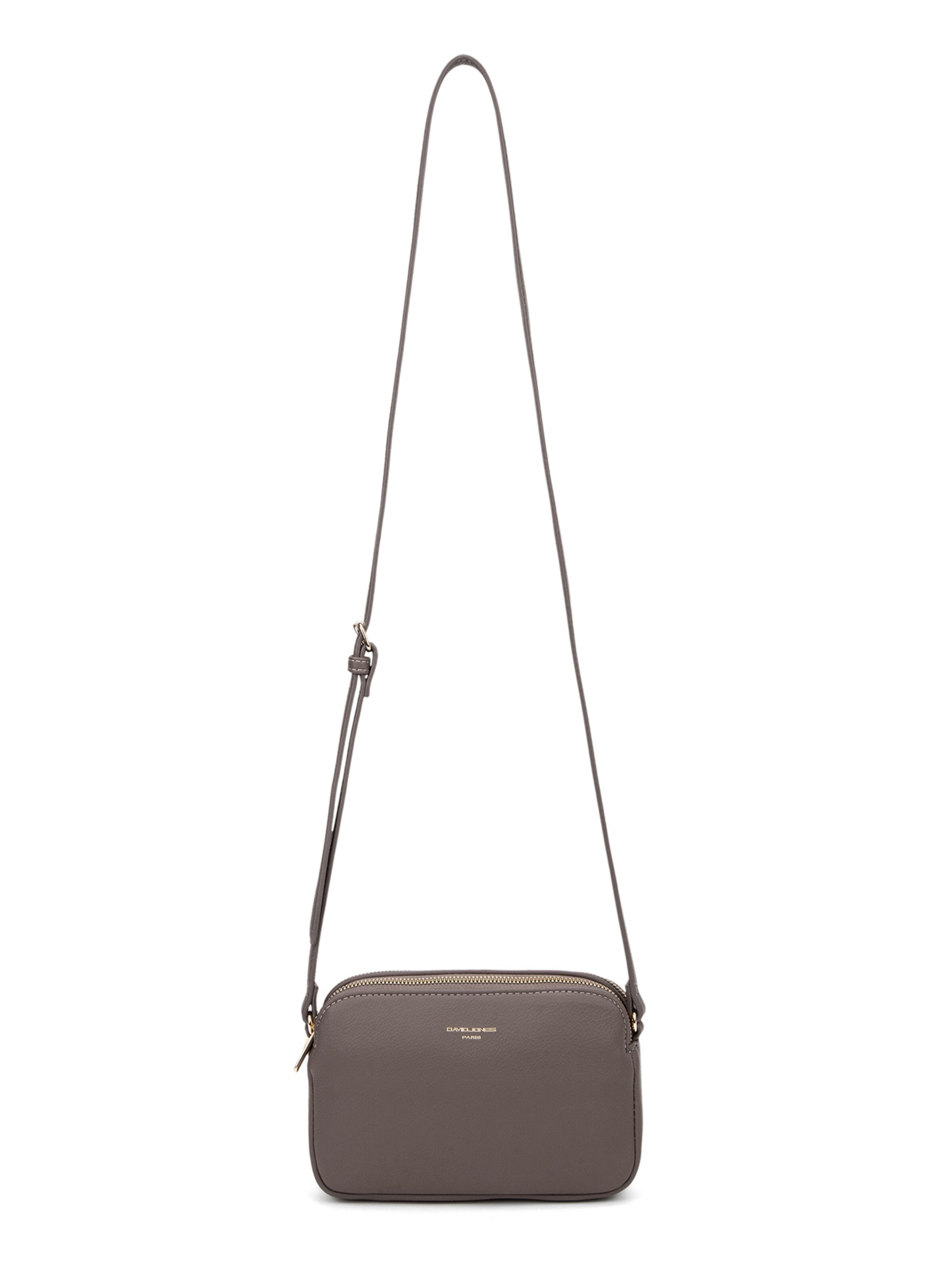 David Jones Schoudertas in Bruin: voorkant