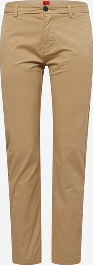 HUGO Pantalon chino 'David' en sable, Vue avec produit