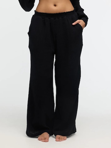 cfab Baggy Trousers 'Musselin Pants' in Black