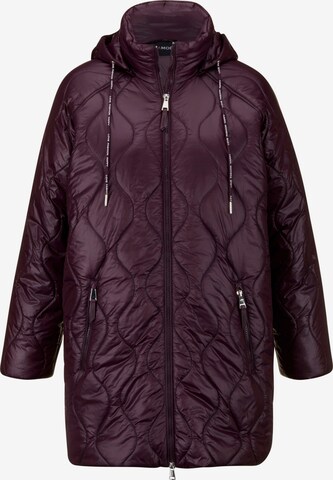 MIAMODA Winter Jacket in Brown: front