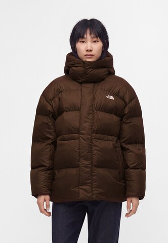 THE NORTH FACE Winter jacket in Brown: front