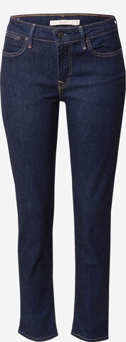 LEVI'S ® Slimfit Jeans '712 Slim Welt Pocket' in Blauw: voorkant