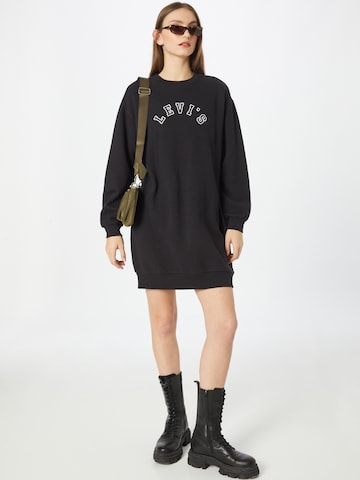 LEVI'S ® Kleid 'Yuna Sweatshirt Dress' in Schwarz