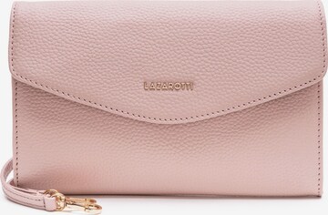 Pochette Lazarotti en rose : devant